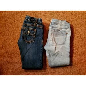 Two for one! One is a jegging other is dark demin